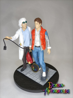 Back to the Future - Diorama
