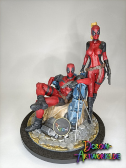 Deadpool Diorama