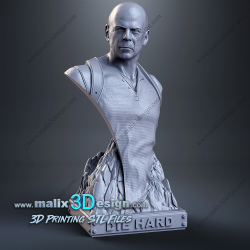 JOHN MCCLANE - Büste