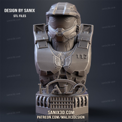 Master CHIEF - Büste