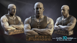 Vin Diesel - Büste