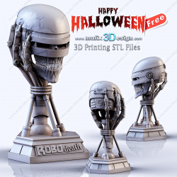 ROBODEATH - Halloween Büste