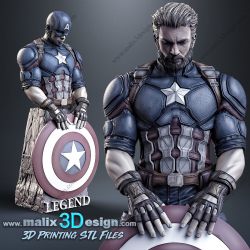 Captain America - Büste