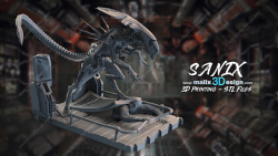 ALIEN QUEEN - Diorama